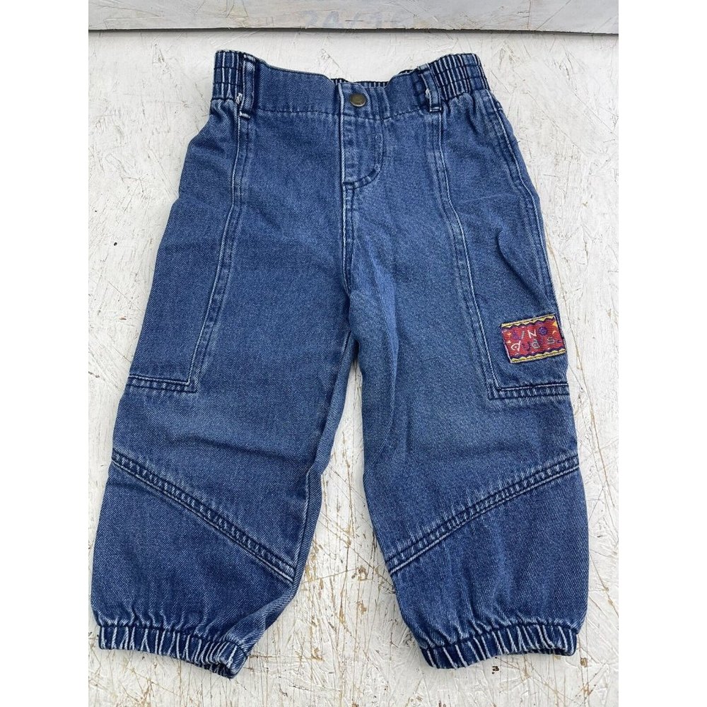 Vintage 1980’s perfect Pals Dino Dudes 24M baby jeans